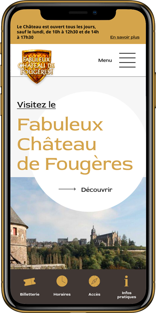 Chateau Fougères - Iphone 1